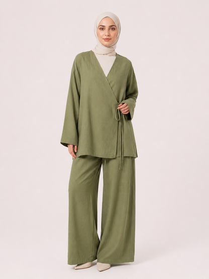 Haki Qiyana Kimono Takım BG-0026