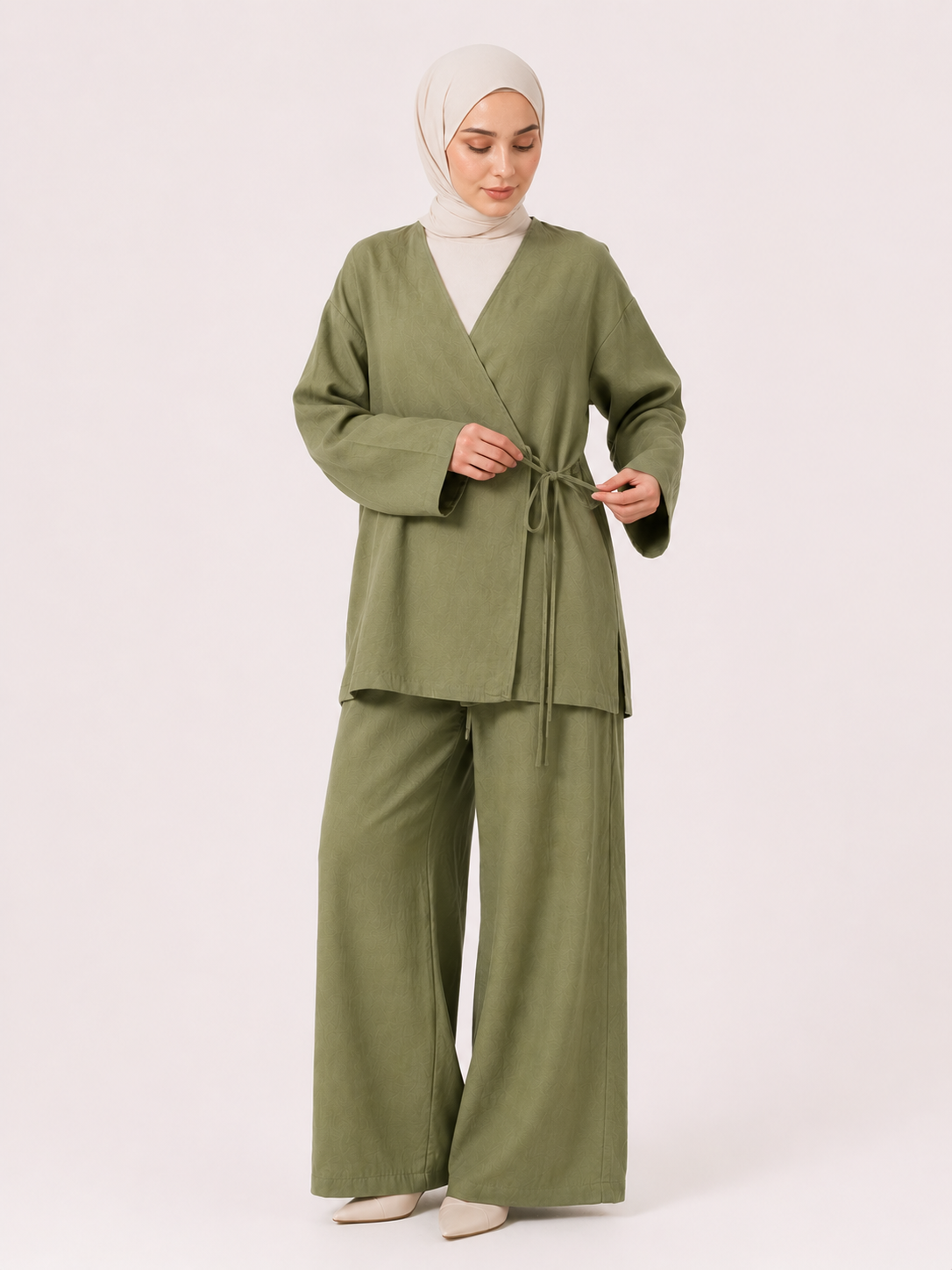 Haki Qiyana Kimono Takım BG-0026