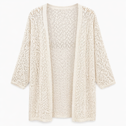 Kırık Beyaz Duty Triko Hırka BG-0006
