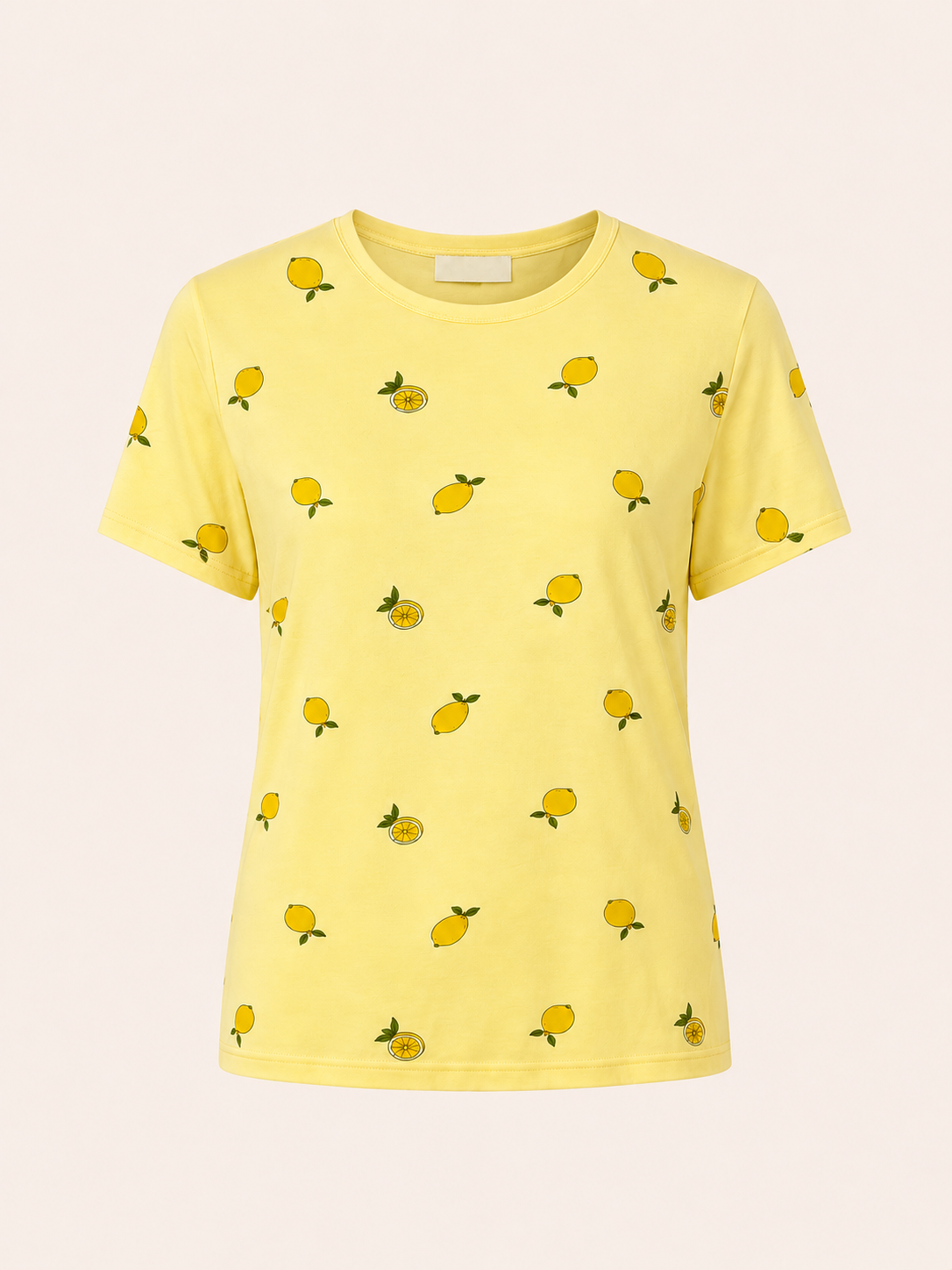 Sarı Lemon Pijama Takım BG-0027