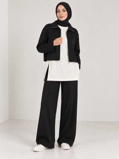Siyah Zip Takım BG-0090