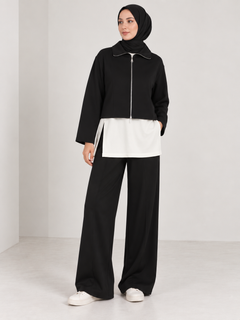 Siyah Zip Takım BG-0090