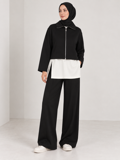 Siyah Zip Takım BG-0090
