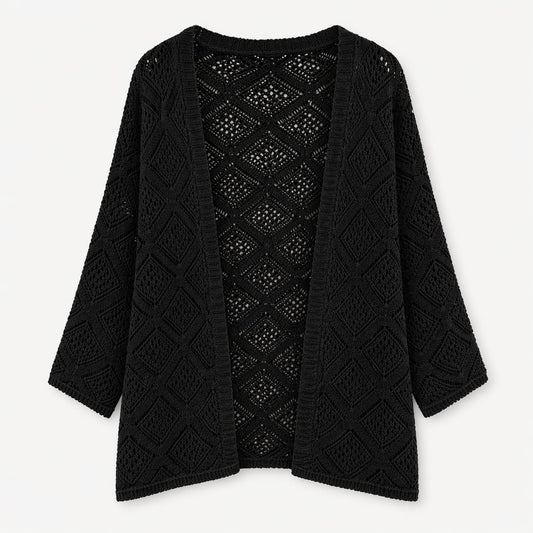 Siyah Mira Triko Hırka BG-0002